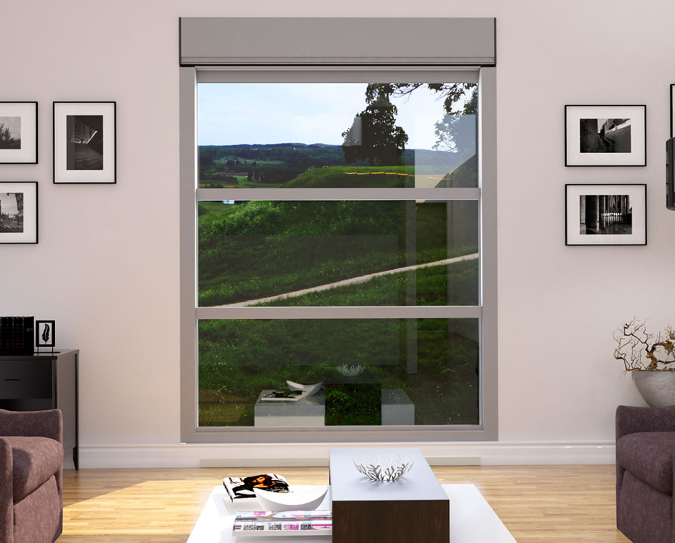 ısıcamlı giyotinli cam balkon
