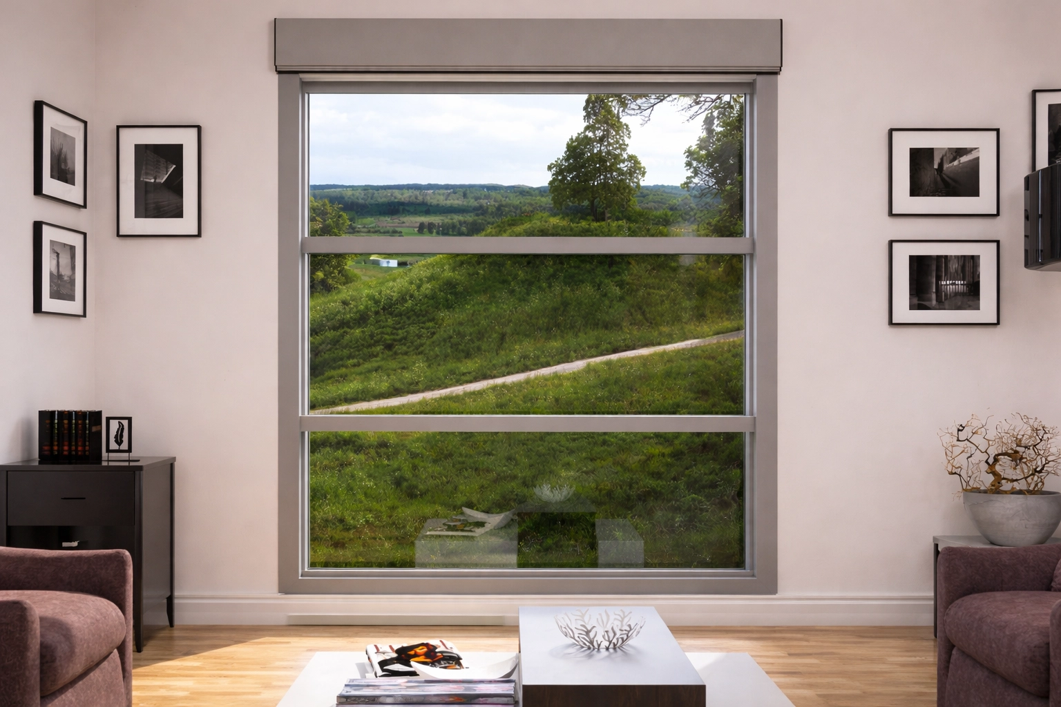 ısıcamlı giyotinli cam balkon