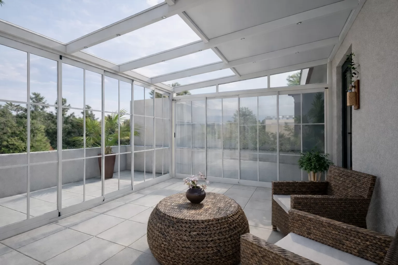 VERANDASANDVİÇPANEL REAL CAM BALKON