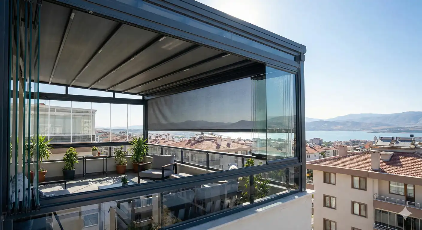 Real Cam Balkon ve Dış Mekan Çözümleri Adıyaman yetkili bayi uygulama örneği