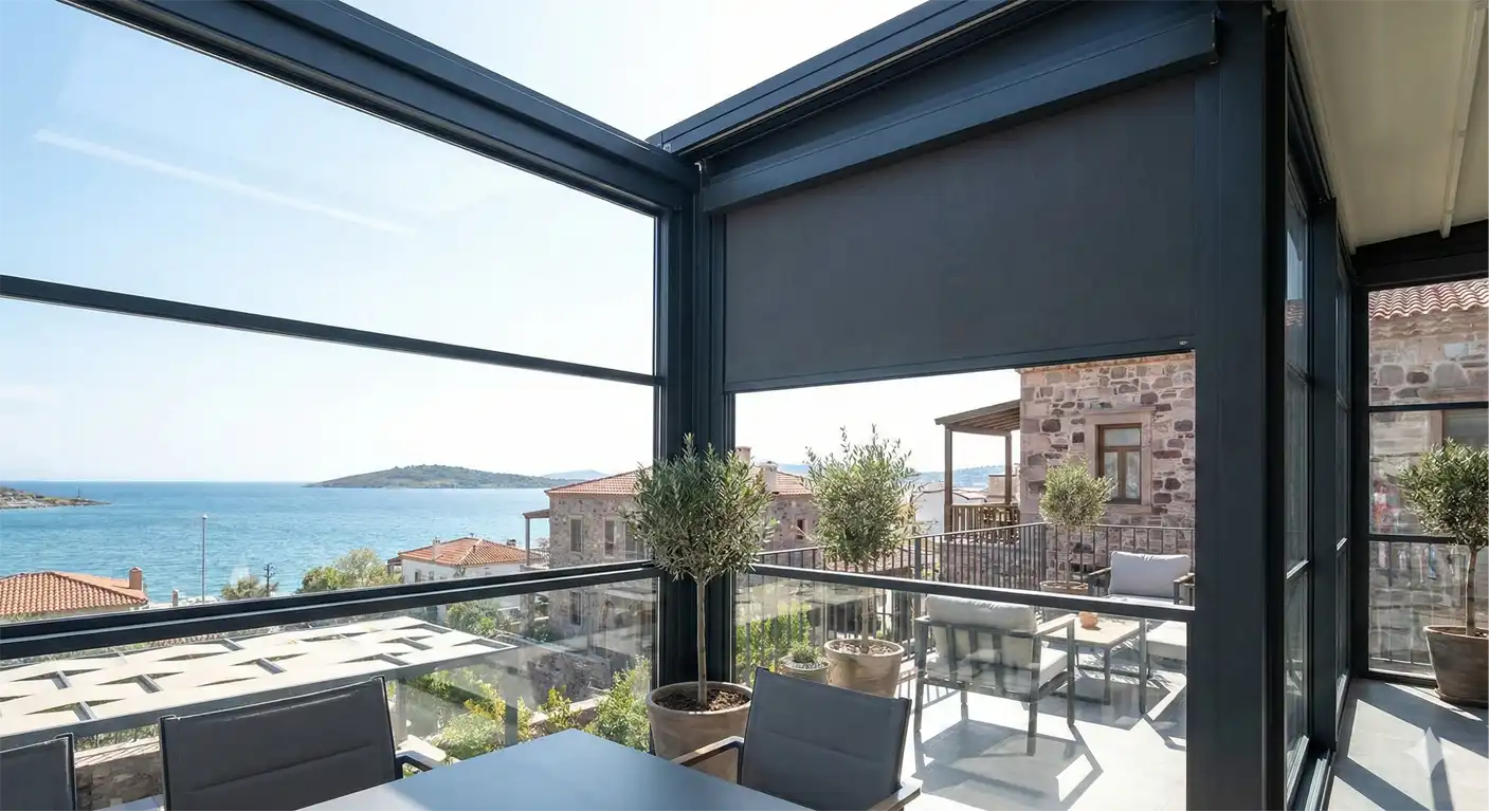 Bandırma Cam Balkon Kış Bahçesi Pergole