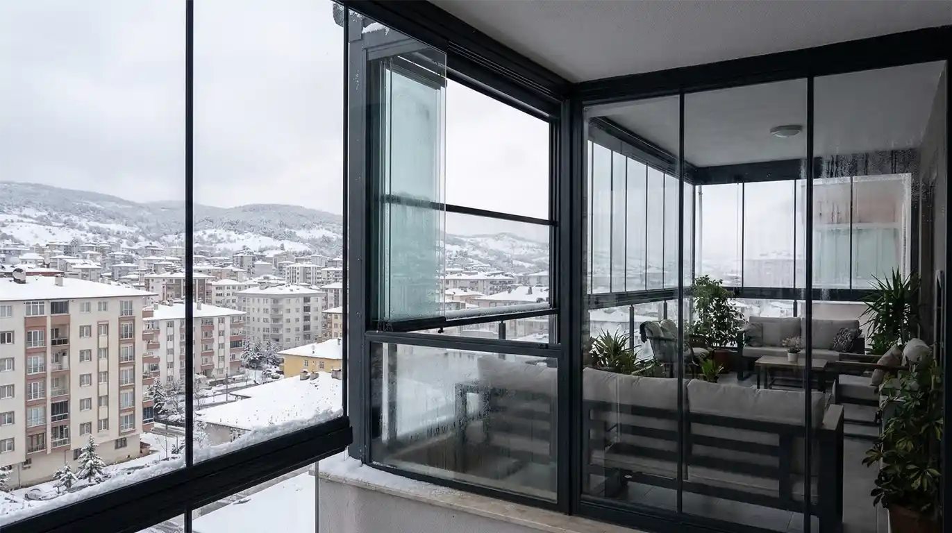 Bilecik Cam Balkon Kış Bahçesi Pergole