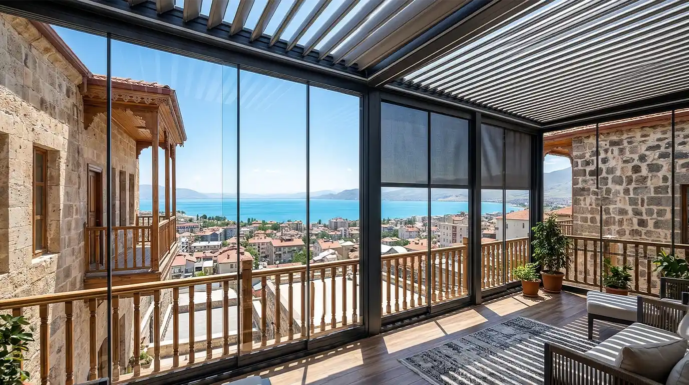 Evinize değer katan Güroymak Cam Balkon ve Kış Bahçesi tasarımı