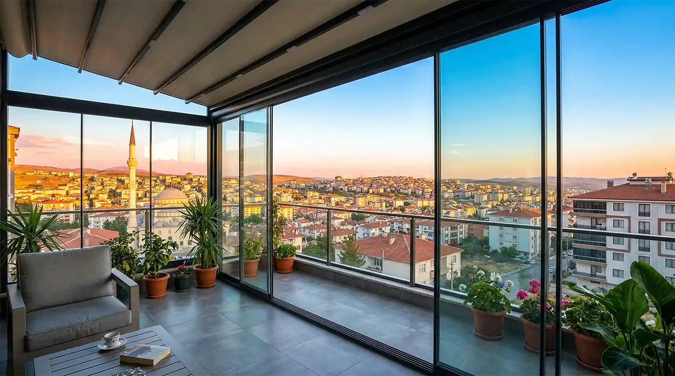 Kırıkkale Cam Balkon Kış Bahçesi Pergole