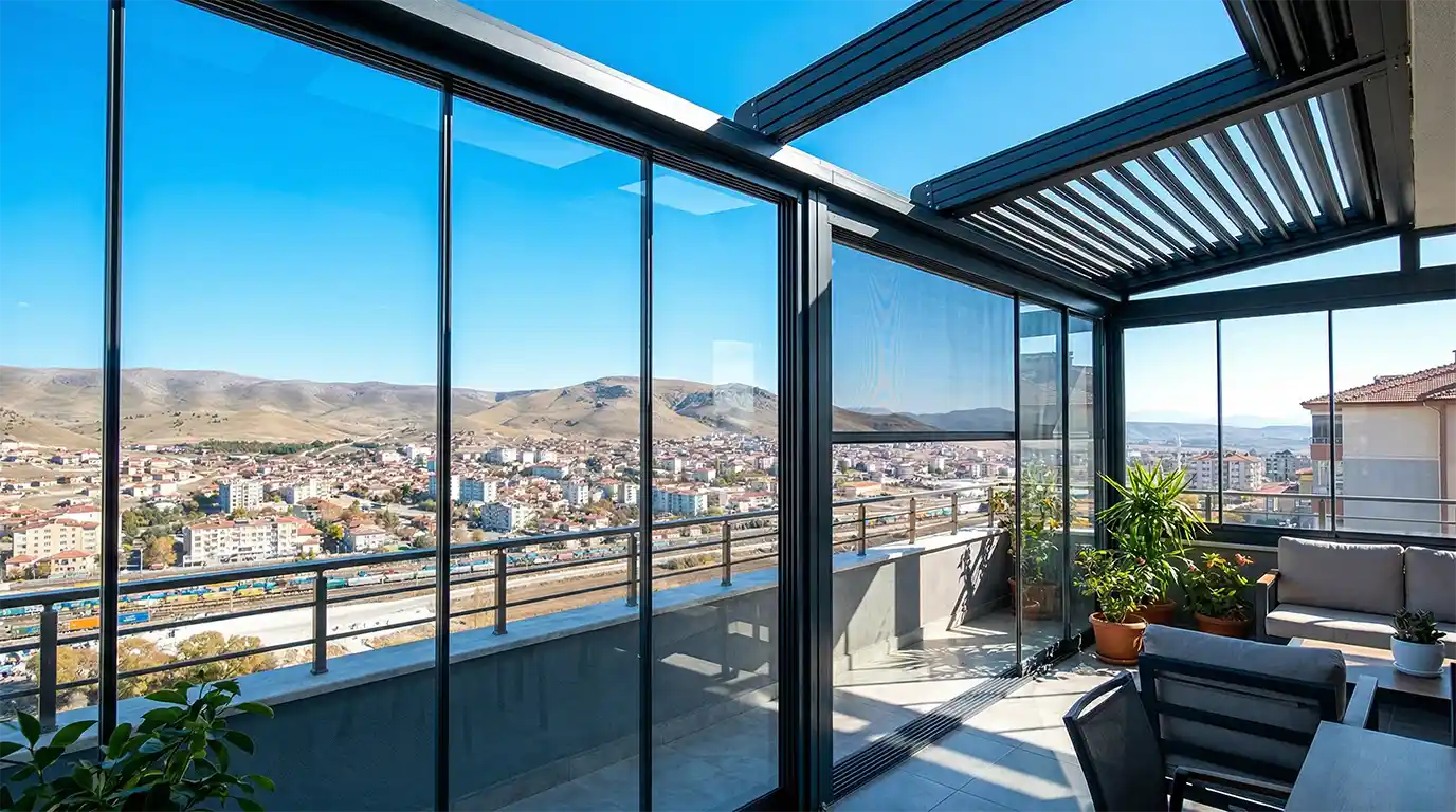 Evinize değer katan Niğde Merkez Cam Balkon ve Dış Mekan Çözümleri tasarımı