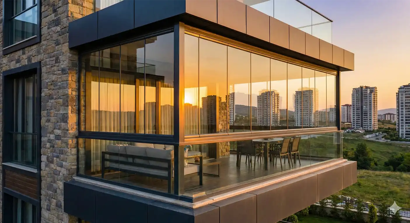 Kocaali Kocaali Plajı çevresi için modern Cam Balkon ve Kış Bahçesi çözümleri