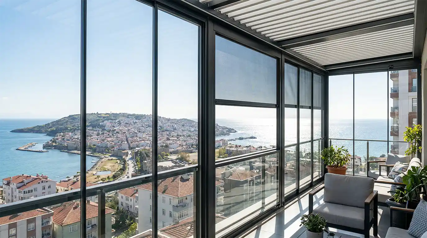 Saraydüzü Cam Balkon Kış Bahçesi Pergole