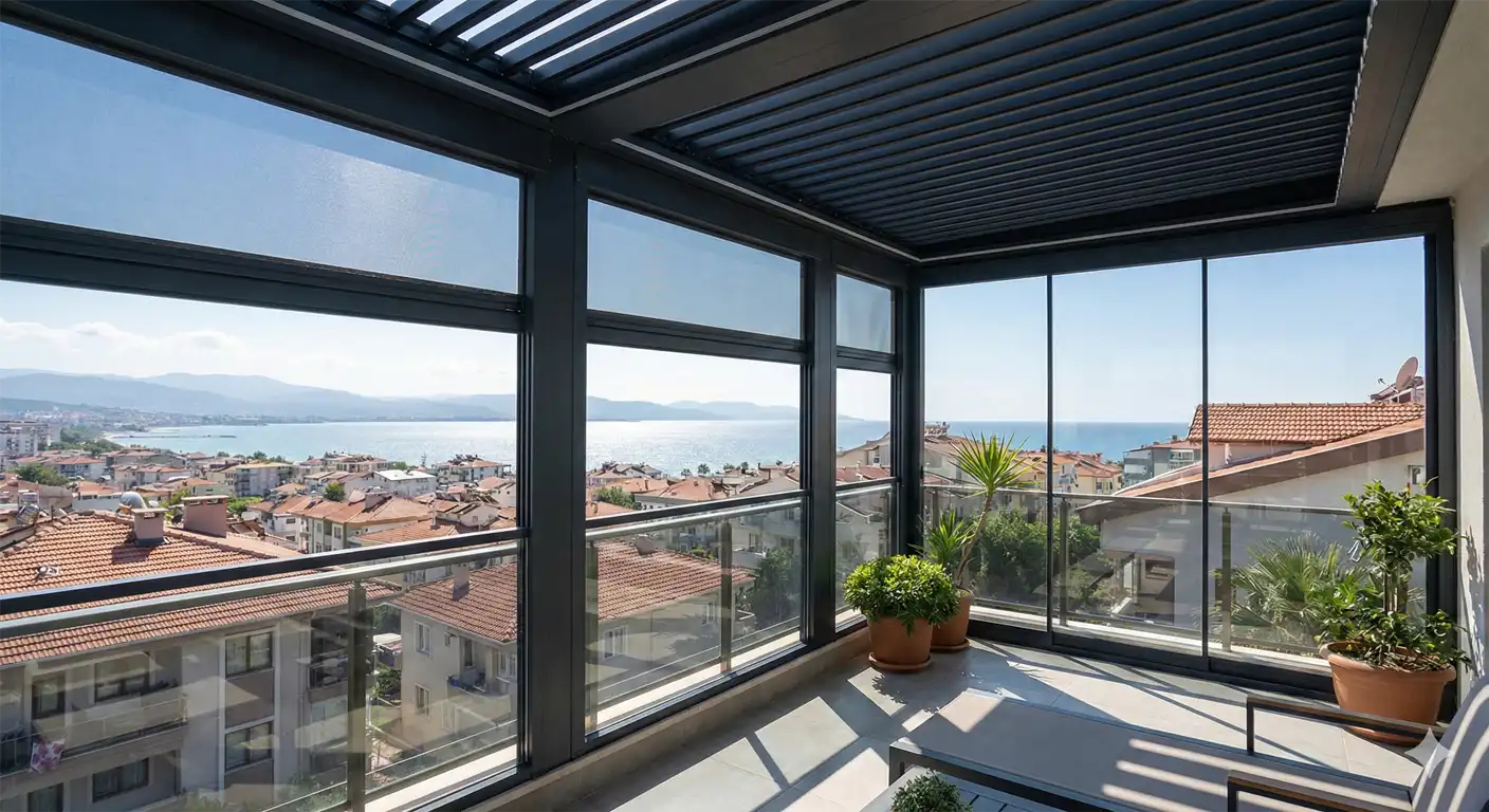 Yalova Cam Balkon Kış Bahçesi Pergole