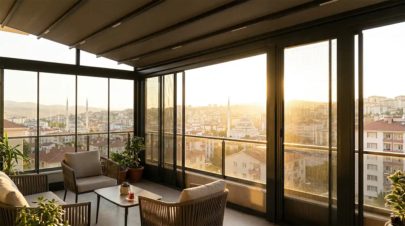 Yozgat Cam Balkon Kış Bahçesi Pergole
